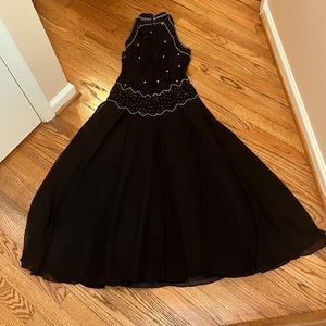 Laurence Kazar Black Formal Dress  (Medium)